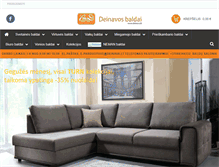 Tablet Screenshot of deinava.lt